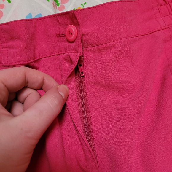 Vintage 80s pink mom shorts - Picture 6 of 11